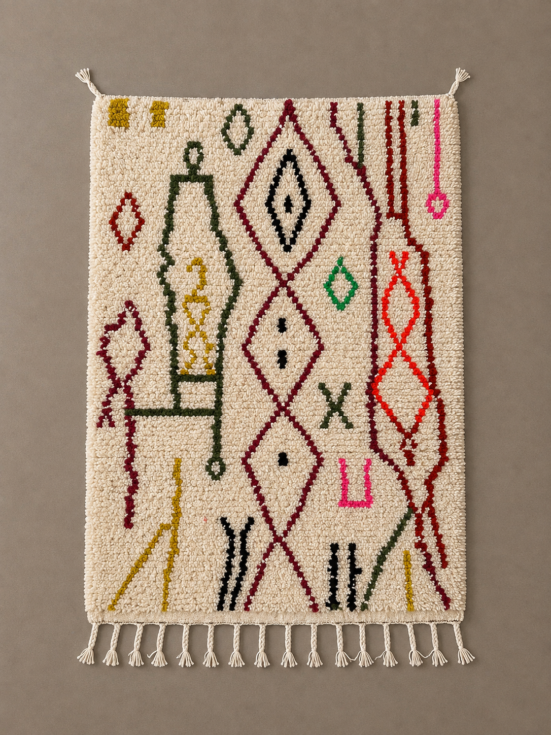 Tapis Berbère 100% laine