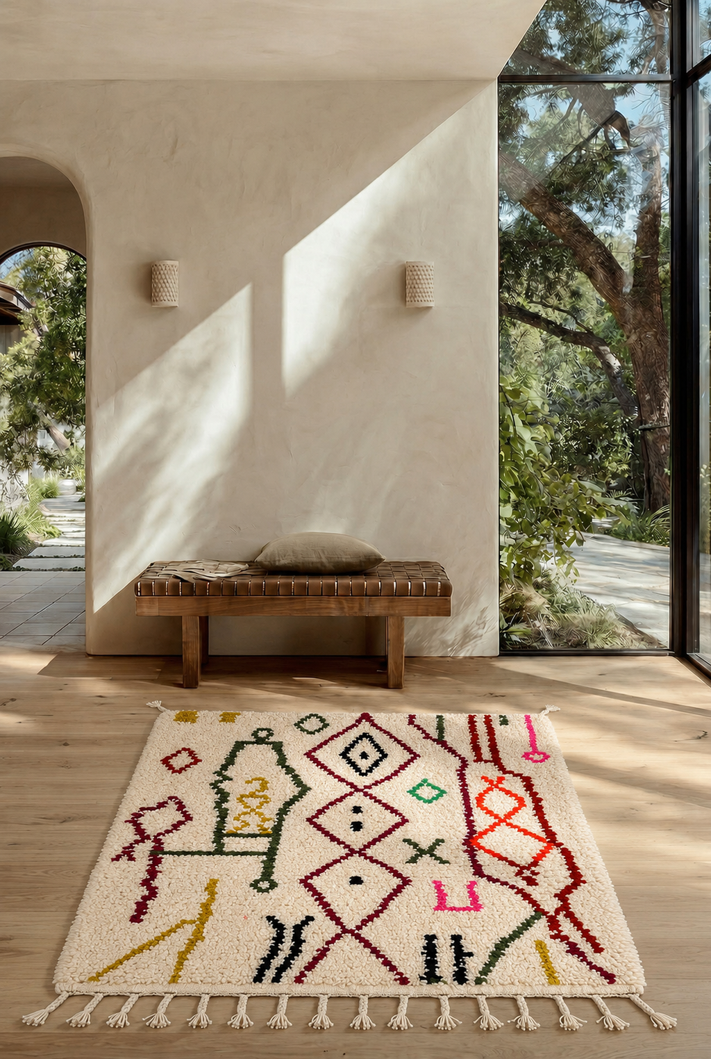 Tapis Berbère 100% laine
