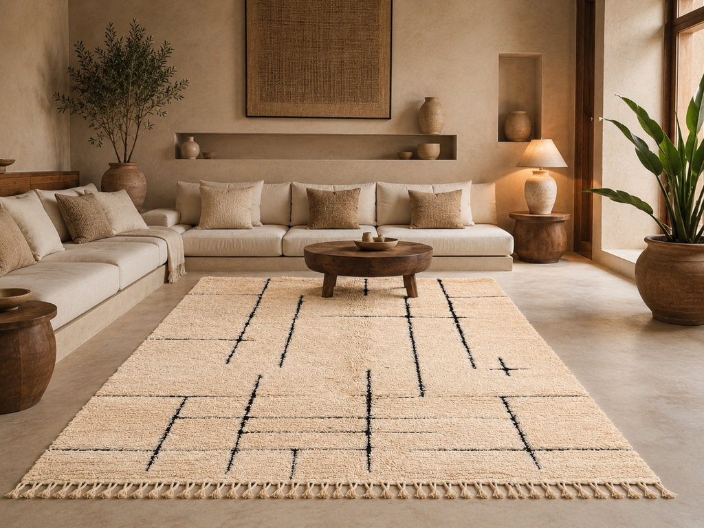 Tapis Berbère 100% laine